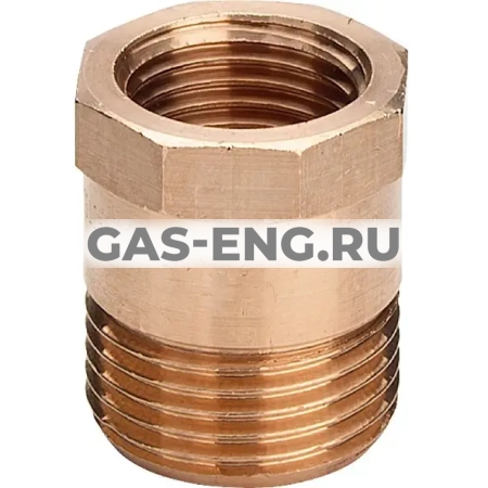 Ниппель укороченный редукционный НР-ВР, бронзовый, модель 3244, Viega купить в интернет-магазине промышленного оборудования в Санкт-Петербурге