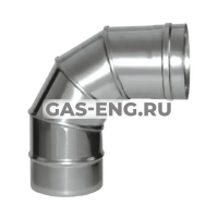 Колено регулируемое 0-90° для дымохода, Jeremias EWEC.6C0000.101 купить в интернет-магазине промышленного оборудования в Санкт-Петербурге