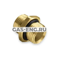 Ниппель НР-НР с кольцом O-Ring евроконус для коллекторов серии 9800, Comap купить в интернет-магазине промышленного оборудования в Санкт-Петербурге Ниппель НР-НР с кольцом O-Ring евроконус для коллекторов серии 9800, Comap купить в интернет-магазине промышленного оборудования в Санкт-Петербурге