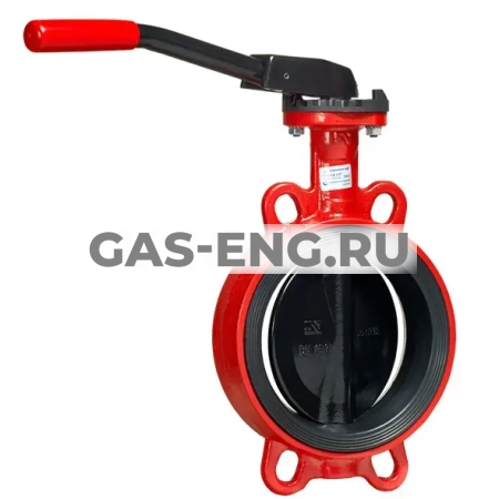 Дисковый поворотный затвор межфланцевый ЗПВС-FL-3 с рукояткой, Гранвэл купить в интернет-магазине промышленного оборудования в Санкт-Петербурге