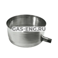 Сборник конденсата для дымохода, выпуск с муфтой 1/2, Jeremias EWEC.6C0000.001 купить в интернет-магазине промышленного оборудования в Санкт-Петербурге