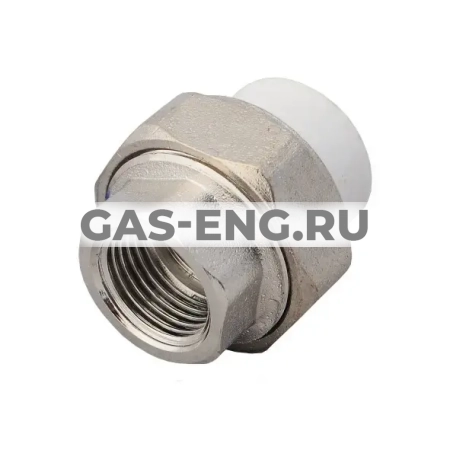 Муфта PPR комбинированная разъемная ВР, RTP (РосТурПласт) купить в интернет-магазине промышленного оборудования в Санкт-Петербурге