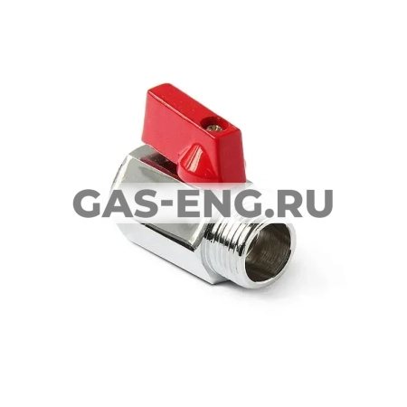 Шаровой кран латунный "мини".  Pro Aqua купить в интернет-магазине промышленного оборудования в Санкт-Петербурге