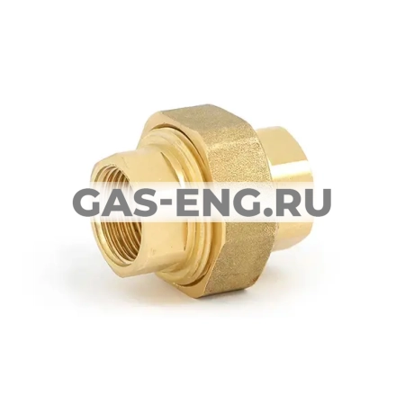 Разъемное соединение с уплотнением ВР/ВР латунное, Uni-Fitt купить в интернет-магазине промышленного оборудования в Санкт-Петербурге