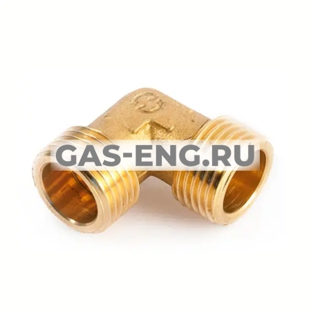 Угольник HР/НP латунный, General Fittings купить в интернет-магазине промышленного оборудования в Санкт-Петербурге