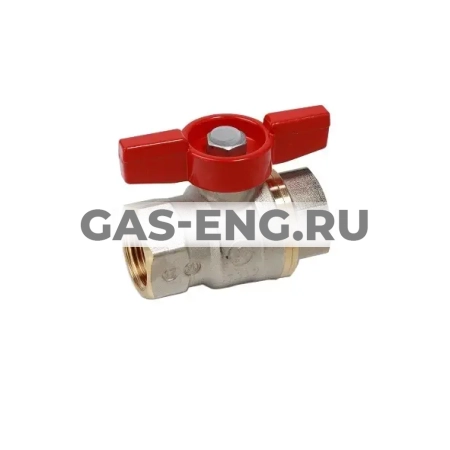 Шаровой латунный кран ВР-ВР полнопроходной, ручка-бабочка, Ду 8-32 Ру 35-42, Giacomini DADO R951 купить в интернет-магазине промышленного оборудования в Санкт-Петербурге