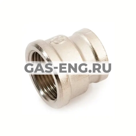 Муфта редукционная никелированная ВР/ВР, General Fittings купить в интернет-магазине промышленного оборудования в Санкт-Петербурге