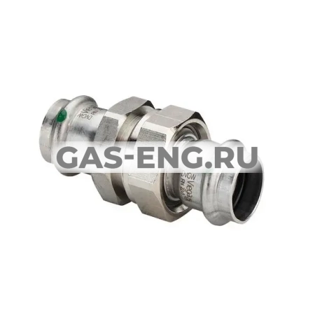 Соединительный элемент резьбовой Sanpress Inox с SC-Contur ВПр-ВПр, модель 2360, Viega купить в интернет-магазине промышленного оборудования в Санкт-Петербурге Соединительный элемент резьбовой Sanpress Inox с SC-Contur ВПр-ВПр, модель 2360, Viega купить в интернет-магазине промышленного оборудования в Санкт-Петербурге
