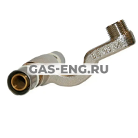 Комплект плинтусного подключения для радиаторов 20x1/2", alpex-duo, Frankische купить в интернет-магазине промышленного оборудования в Санкт-Петербурге