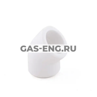 Угольник PPR 45°, внутр/внутр, RTP (РосТурПласт) купить в интернет-магазине промышленного оборудования в Санкт-Петербурге