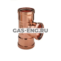 Тройник пресс медь Profipress c SC-Contur 2418XL, Viega купить в интернет-магазине промышленного оборудования в Санкт-Петербурге