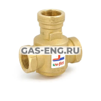 Термостатический трехходовой смесительный клапан для напольных котлов, Uni-Fitt купить в интернет-магазине промышленного оборудования в Санкт-Петербурге