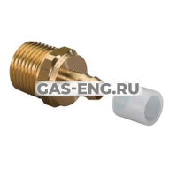 Штуцер Minitec Q&E с наружной резьбой, Uponor PE-Xa купить в интернет-магазине промышленного оборудования в Санкт-Петербурге