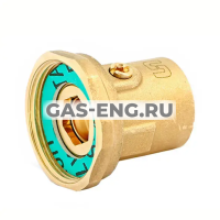 Соединение с накидной гайкой ВВ, встроенным шаровым краном, Uni-Fitt купить в интернет-магазине промышленного оборудования в Санкт-Петербурге