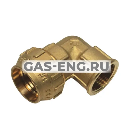 Угольник компрессионный латунный с внутренней резьбой, Tiemme купить в интернет-магазине промышленного оборудования в Санкт-Петербурге