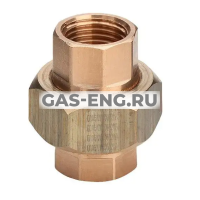 Разъемное соединение с плоским уплотнением ВР бронзовое, модель 3330, Viega купить в интернет-магазине промышленного оборудования в Санкт-Петербурге