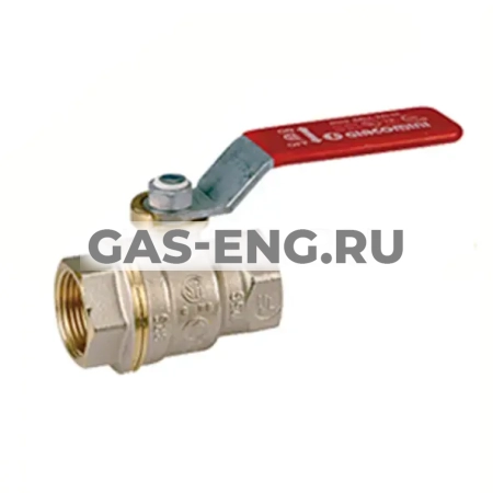 Шаровой латунный кран ВР-ВР полнопроходной, ручка-рычаг, Ду 15-100 Ру 28-42, Giacomini DADO R910 купить в интернет-магазине промышленного оборудования в Санкт-Петербурге