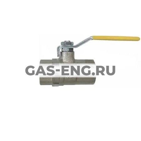 Шаровой латунный кран для газа полнопроходной ВР-ВР, ручка-рычаг, усиленный, Ду 15-20 Ру 40-64, Bugatti серии 451 Texas купить в интернет-магазине промышленного оборудования в Санкт-Петербурге