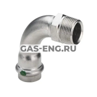 Угольник переходной 90° Sanpress Inox с SC-Contur ВПр-НР, модель 2314, Viega купить в интернет-магазине промышленного оборудования в Санкт-Петербурге Угольник переходной 90° Sanpress Inox с SC-Contur ВПр-НР, модель 2314, Viega купить в интернет-магазине промышленного оборудования в Санкт-Петербурге