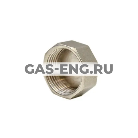 Заглушка ВР никелированная, LD купить в интернет-магазине промышленного оборудования в Санкт-Петербурге