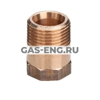 Футорка редукционная ВР/НР бронзовая, Viega купить в интернет-магазине промышленного оборудования в Санкт-Петербурге