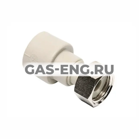 Переход PPR с гайкой, Wavin Ekoplastik купить в интернет-магазине промышленного оборудования в Санкт-Петербурге