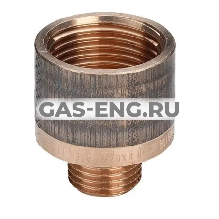Переходник круглый НР-ВР бронзовый, модель 3242, Viega купить в интернет-магазине промышленного оборудования в Санкт-Петербурге