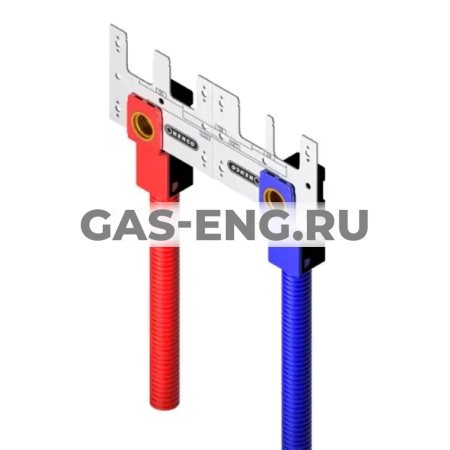 Набор Wall Box: 4 водорозетки , 4 коробки для монтажа, планка и крепеж для крепления, Henco купить в интернет-магазине промышленного оборудования в Санкт-Петербурге