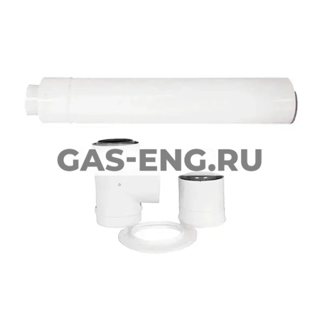 Горизонтальный коаксиальный дымоход для котлов PRO MCA, De Dietrich купить в интернет-магазине промышленного оборудования в Санкт-Петербурге