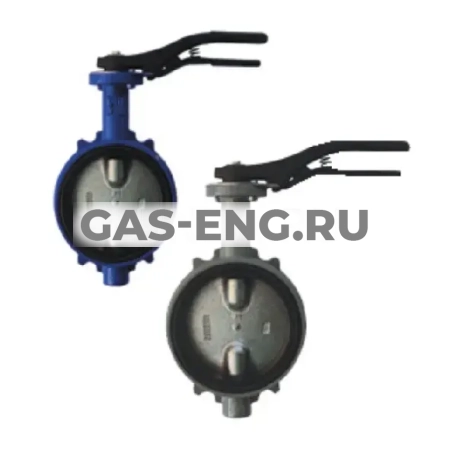 Дисковый поворотный затвор межфланцевый R59W (с редуктором), Giacomini купить в интернет-магазине промышленного оборудования в Санкт-Петербурге