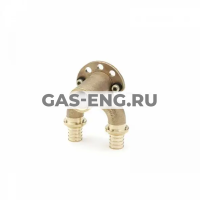 Угольник настенный RAUTITAN RX+ проходной с ВР, Rehau купить в интернет-магазине промышленного оборудования в Санкт-Петербурге