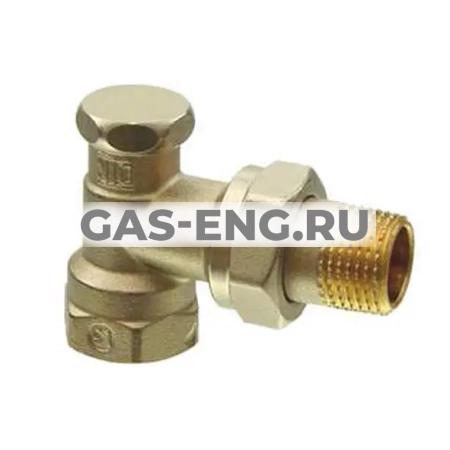 Радиаторный клапан двойной регулировки AEN.., угловой, Siemens купить в интернет-магазине промышленного оборудования в Санкт-Петербурге