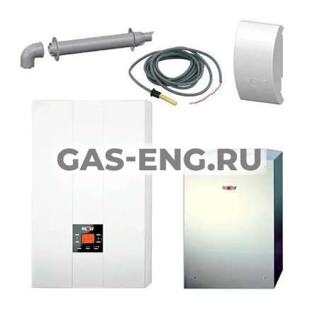 Комплекты с настенными газовыми конденсационными котлами FGB-35, Wolf купить в интернет-магазине промышленного оборудования в Санкт-Петербурге