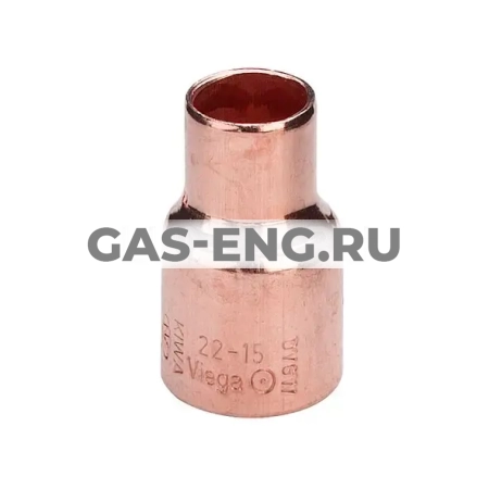 Муфта редукционная под пайку, модель 95240, Viega купить в интернет-магазине промышленного оборудования в Санкт-Петербурге Муфта редукционная под пайку, модель 95240, Viega купить в интернет-магазине промышленного оборудования в Санкт-Петербурге