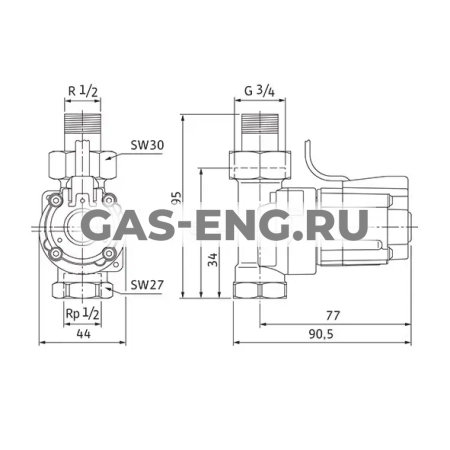 Адаптер насоса «прямой» с кожухом, Wilo купить в интернет-магазине промышленного оборудования в Санкт-Петербурге