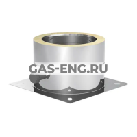 Пластина основания для дымохода напольная с выпуском конденсата, Jeremias EDW66 купить в интернет-магазине промышленного оборудования в Санкт-Петербурге
