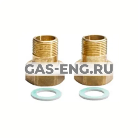 Комплект резьбовых фитингов, для теплообменников, Danfoss купить в интернет-магазине промышленного оборудования в Санкт-Петербурге