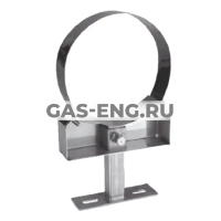 Стеновой хомут для дымохода регулируемый с отступом от стены 100-150 мм, Jeremias DW22 купить в интернет-магазине промышленного оборудования в Санкт-Петербурге