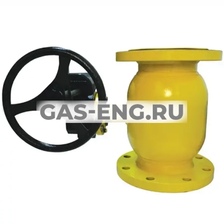 Шаровой стальной кран для газа фланец/фланец, c редуктором, ДУ 125-500 Ру 16, Broen Ballomax купить в интернет-магазине промышленного оборудования в Санкт-Петербурге