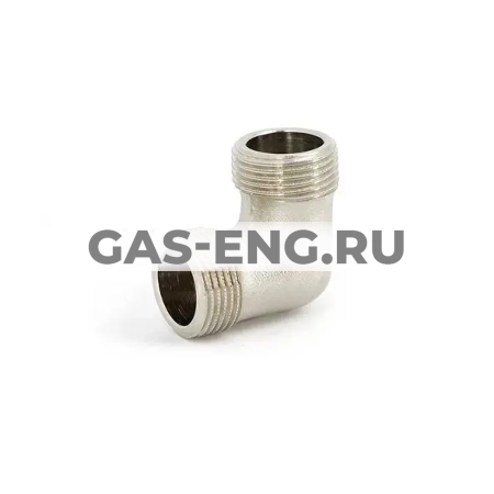 Угол НР никелированный, Uni-Fitt купить в интернет-магазине промышленного оборудования в Санкт-Петербурге