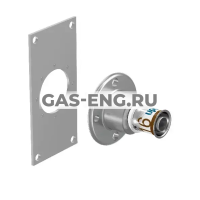 Водорозетка-пресс S-Press Plus под гипсокартон, Uponor купить в интернет-магазине промышленного оборудования в Санкт-Петербурге