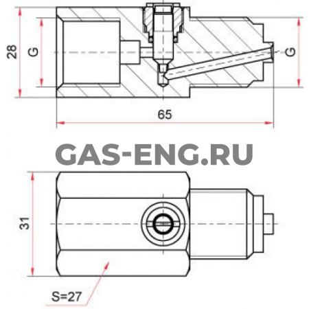 Демпферное устройство S005.10.050 купить в интернет-магазине промышленного оборудования в Санкт-Петербурге