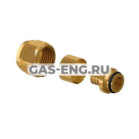 Зажимной резьбовой фитинг для труб РЕ-Хa, евроконус (12-20 мм), Uponor купить в интернет-магазине промышленного оборудования в Санкт-Петербурге