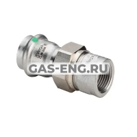 Соединительный элемент резьбовой разъемный Sanpress Inox с SC-Contur ВПр-ВР, модель 2362, Viega купить в интернет-магазине промышленного оборудования в Санкт-Петербурге