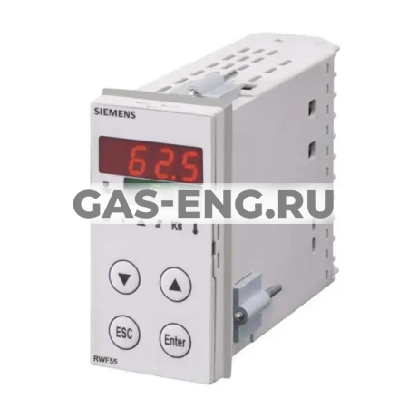 Универсальный контроллер температуры/давления котла RWF55..., Siemens купить в интернет-магазине промышленного оборудования в Санкт-Петербурге