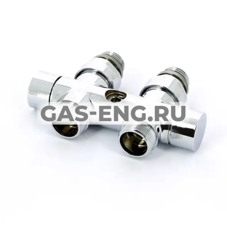 Узел нижнего подключения ручной, прямой с запорным клапаном, Carlo Poletti купить в интернет-магазине промышленного оборудования в Санкт-Петербурге