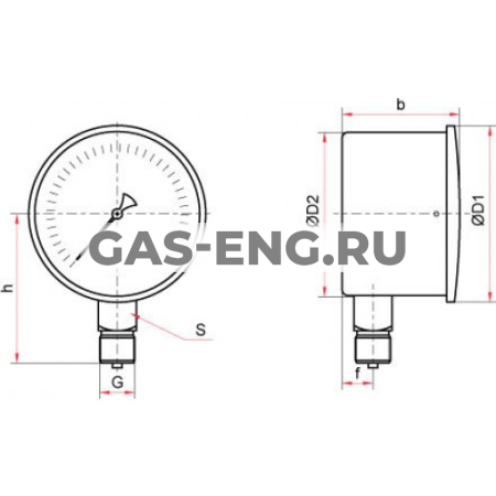 Напоромер КМ-11 купить в интернет-магазине промышленного оборудования в Санкт-Петербурге