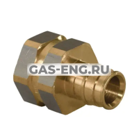 Штуцер Q&E латунный с внутренней резьбой, Uponor PE-Xa (Wirsbo) купить в интернет-магазине промышленного оборудования в Санкт-Петербурге