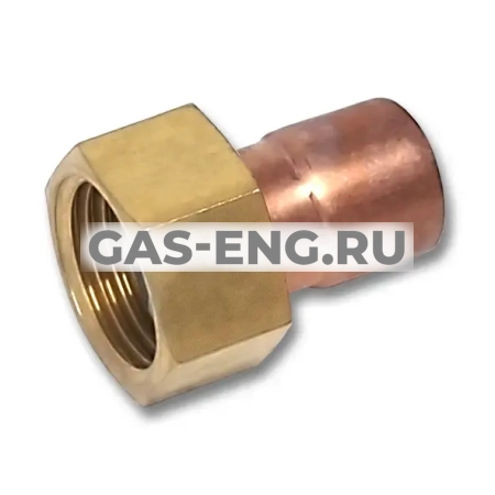 Переход ВПр-ВР с накидной гайкой, тип 5359g, Sanha купить в интернет-магазине промышленного оборудования в Санкт-Петербурге Переход ВПр-ВР с накидной гайкой, тип 5359g, Sanha купить в интернет-магазине промышленного оборудования в Санкт-Петербурге