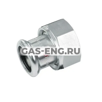 Соединение-пресс разъемное, с накидной гайкой и плоским уплотнением тип 24359G, Sanha Therm купить в интернет-магазине промышленного оборудования в Санкт-Петербурге